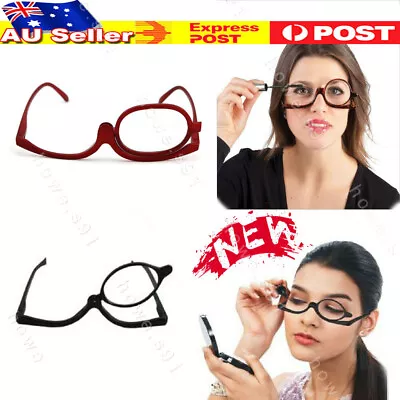 Foldable Makeup Women Magnifying Reading Flip Eyeglasses Make-up +2.0 +3.0 +4.0 • $2.99