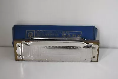 M Hohner Harmonica Blues Harp With Plastic Case Made In Germany (O) • $24.80