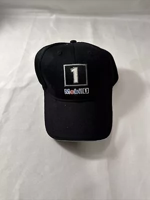 Mobil1 Company Logo Embroidered Otto Brand Hat Black Strapback Mesh • $13.77