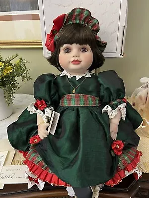 1996 MARIE OSMOND OLIVE MAY CHRISTMAS TODDLER Doll 22  In ORIGINAL BOX MINT • $59.99