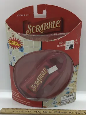 SCRABBLE Mini Word Game Board - Magnetic Travel Carabiner - NEW In BOX - HASBRO • $9.99