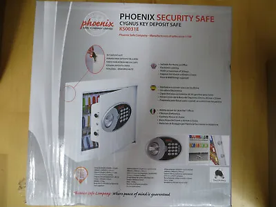 £59.99 • Buy PHOENIX Security Safe  Cygnus Key Deposit Safe KS0031E New Boxed Sealed