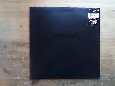 Metallica One Collectors Edition EX 12  Single Vinyl Record METG512 Booklet (J1) • £40