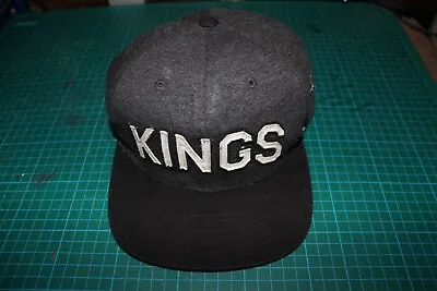 LA L.a. Los Angeles Kings Snapback Cap Hat Adults Mitchell & Ness NBA Black/gray • $19