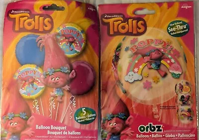 Dreamworks TROLLS / POPPY Foil Mylar Balloons Birthday Party - YOU PICK - NEW • $3