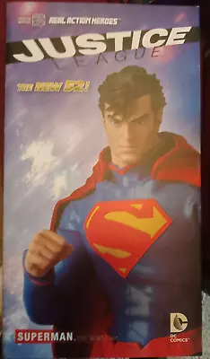 Medicom 1/6 Real Action Heroes RAH DC New 52 SUPERMAN Justice League 12  Figure • $129.99