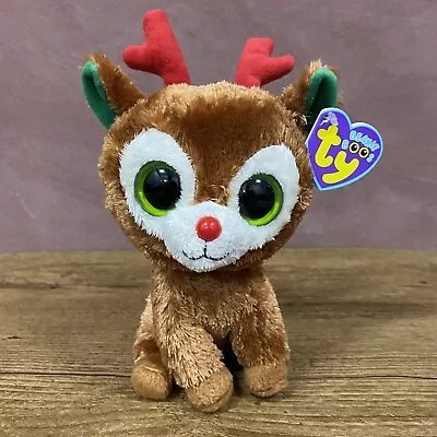 Ty Beanie Boo 6” Comet The Christmas Reindeer With Tags Retired VHTF • $40