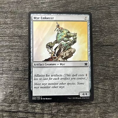 MTG 1x Myr Enforcer X1 LP Modern Masters 2015 Edition • $1.90