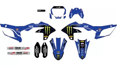 Dcor Complete Monster Energy 23 Graphics Kit #20-50-703 For Yamaha YZ450F 23-24 • $123.34