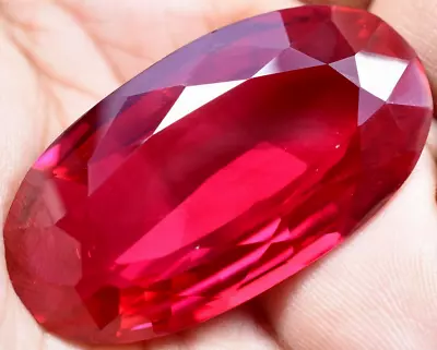 Natural 139.15 Ct Mogok Pink Huge Ruby  Sparkling GGL Certified Treated Gemstone • $24.50