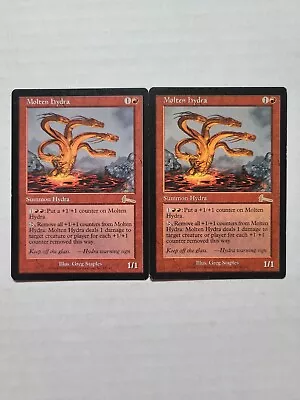 2× Molten Hydra - Urza's Legacy - Magic The Gathering - MTG - Summon Hydra • $1.50