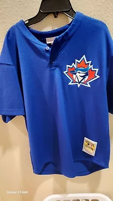 Mitchell & Ness Joe Carter Toronto Blue Jays Jersey L Cooperstown Collection  29 • $55