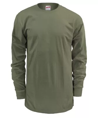 NEW Soffe Military USMC MARPAT Long Sleeve Shirt - OD Green • $15.99