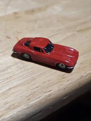 Monogram Mini Exact '63 Chevrolet Corvette Hardtop Red 1/87 Scale Model Car HO • £5