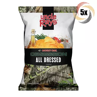 5x Bags Uncle Ray's Mossy Oak Obsession All Dressed Potato Chips | 4.25oz • $23.39