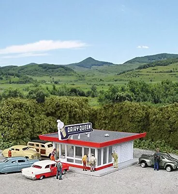 Cornerstone N Scale Vintage Dairy Queen Kit • $46.90