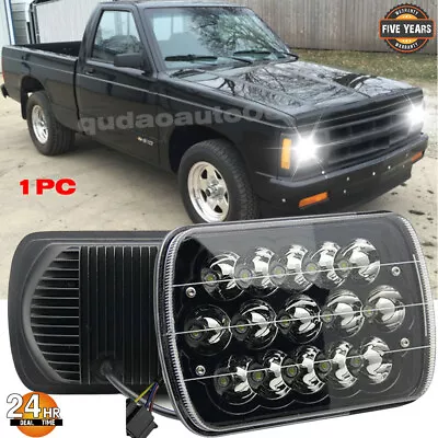 Fit  82-93 Chevy S10 Blazer GMC S15 7X6 Projector Black LED Headlight Hi/Lo Beam • $25.98