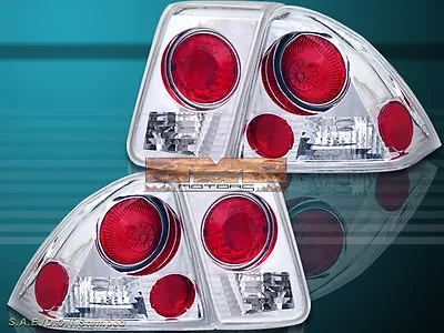 Fit For 01-05 HONDA CIVIC TAIL LIGHTS 4 DOORS CLEAR 02 03 G2  • $73.99