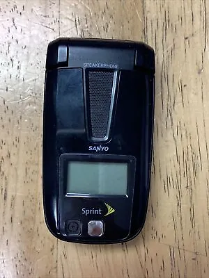 $12.89 • Buy Sanyo SCP 3200 - Midnight Black (Sprint) Cellular Phone *parts Only*