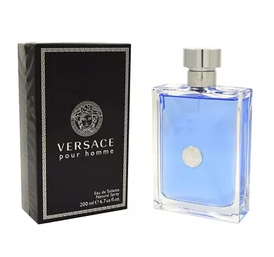 Versace Pour Homme Men 6.7 Oz 200 Ml *Eau De Toilette* Spray Nib Sealed • $75