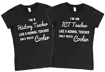 High School Teacher T-Shirts For All Secondary School Teachers Choose Subject • £15.95