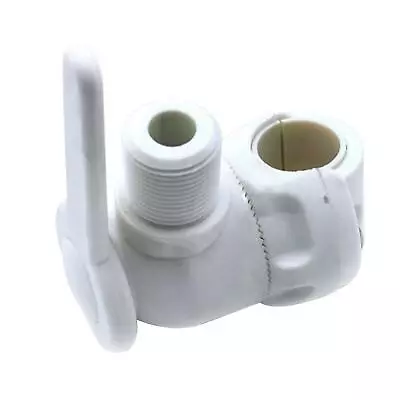 Marine VHF Antenna Mount Ratchet White Adjustable Accessories For Boat Antenna • $21.21