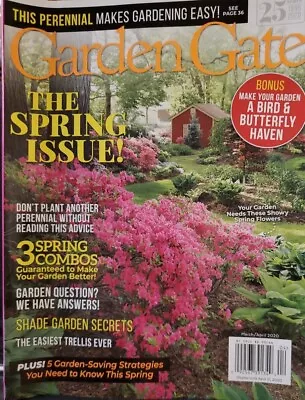 Garden Gate Magazine The Spring Issue April 2020  • $10.27