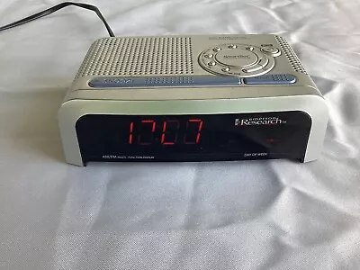 Emerson Research SmartSet Dual Alarm Clock AM/FM Radio AS SEEN • $3.25