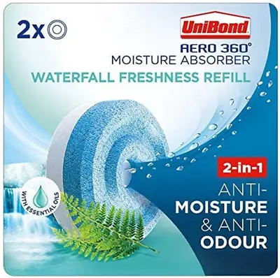 UniBond AERO 360° Moisture Absorber Waterfall Freshness Refill Ultra-Absorbent  • £10.49