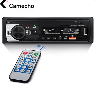 Car Stereo Audio Bluetooth In-Dash FM Aux Input Receiver SD USB MP3 Radio Player • $16.99