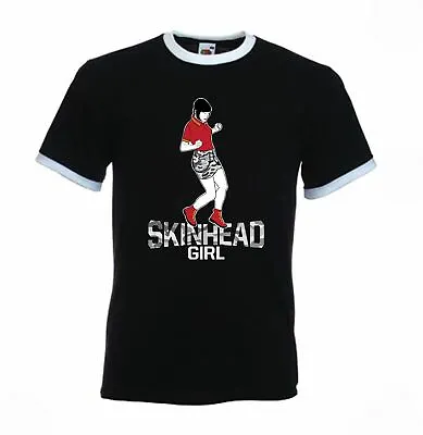 £13.95 • Buy Skinhead Girl Dancer Contrast Ringer Style T-Shirt