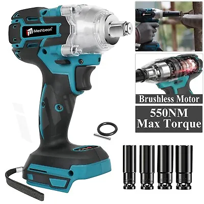 Cordless Electric Impact Wrench Bare Gun 1/2'' Driver 520Nm For Makita Battery • $39.99