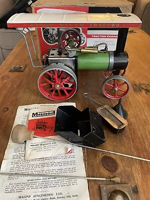 Vintage Mamod Te1 Traction Steam Engine In Its Original Box With Instructions • £128