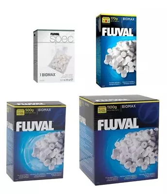 Fluval Biomax Rings Aquarium Fish Tank Filter Media - Spec U2 U3 U4 107-407 FX6 • £11.95