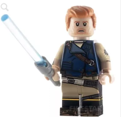 Cal Kestis Firestar Toys Custom Lego Minifigure Marvel SH Resistance Survivor • £19.99