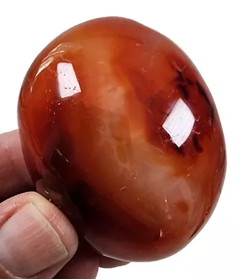 Carnelian Agate Polished Pebble Stone Madagascar 63.8 Grams • $6.99