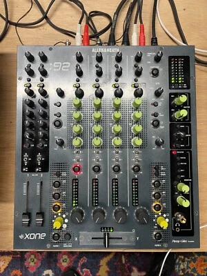 $2899.99 • Buy Allen & Heath XONE:92 ROTARY DJ Mixer With Custom Knob Caps (RARE) W/ Decksaver