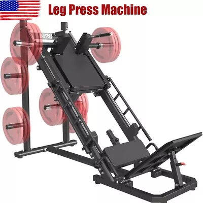 Leg Press Machine Commercial Grade Leg Press Hack Squat Combo For Home Workout • $1019.99