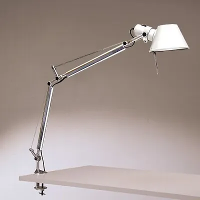 Artemide TOLOMEO MINI MORSETTO LED Siliver Michele De Lucchi Table Lamp Yamagiwa • $1418