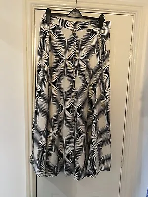 Marks And Spencer Collection Button Down Maxi Skirt - Size 14 - Tall BNWOT • £15