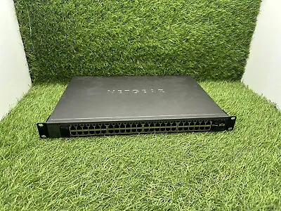 NETGEAR ProSafe GS752TP 48-Port Smart Gigabit Switch 4 X SFP (40 POE 8 PoE+)#4F • £84.88