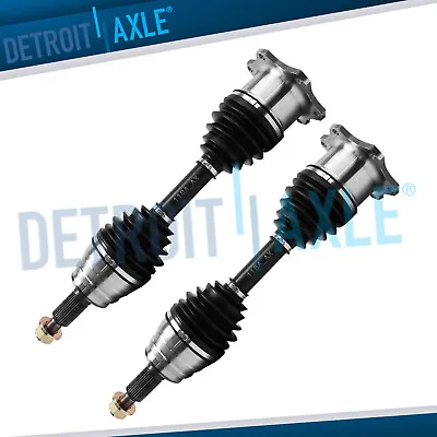 8 LUG 4WD Front CV Axle Shafts For Chevy GMC Silverado Sierra 2500 3500 Suburban • $158.90