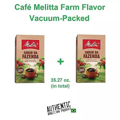 Melitta Farm Flavor Coffee Vacuum-Packed 17.64 Oz. (Pack Of 2) • $49.99