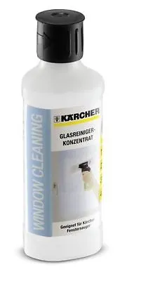 3 X Karcher Glass Cleaning Concentrate Detergent Solution For Window Vac 500ML • £12.95