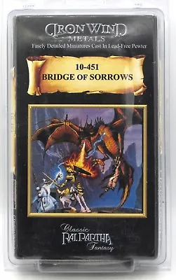$129.95 • Buy Ral Partha 10-451 Bridge Of Sorrows (Vignette) Dragon Vs Adventurers Diorama NIB