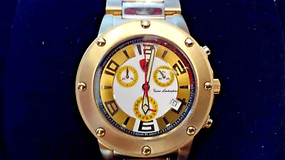 Tonino Lamborghini Men's Watch Yellow Gold Plated • $688.08