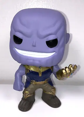 Funko Pop Marvel Series Avengers Infinity War Thanos Vinyl Figure 2017 Loose • £4.99