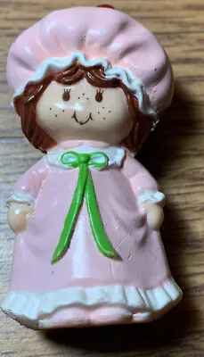 Vintage Strawberry Shortcake Herself In Nightgown Miniature Mini PVC Figure • $13