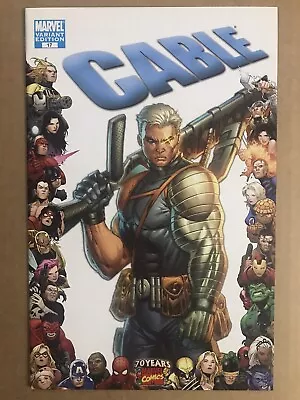 Cable #17 Variant Marvel Border 70th Comic Book • $74.95