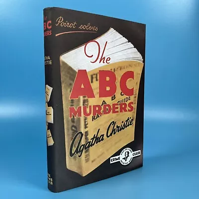 £22.95 • Buy The ABC Murders (2012) Facsimile Edition Hardback By Agatha Christie